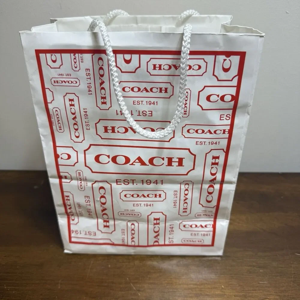 Coach 2011 Paper Gift Bag Medium 10